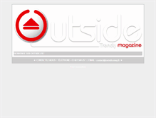 Tablet Screenshot of outside.fr