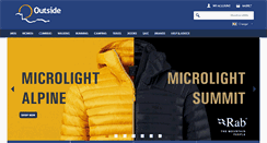 Desktop Screenshot of outside.co.uk